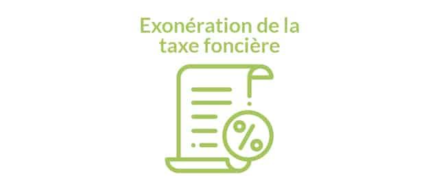 exoneration taxe foncière